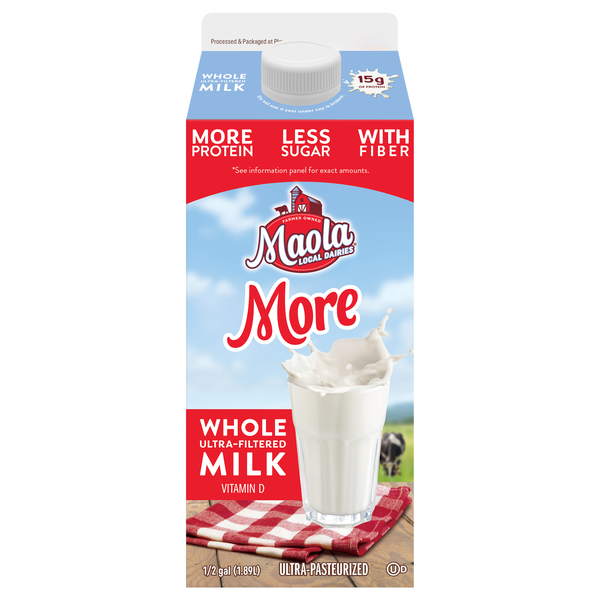 Maola More Vitamin D Whole Ultra-Filtered Milk