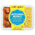Cafe Spice Indian Cuisine Butter Chicken Meatballs w/Basmati Saffron Rice
