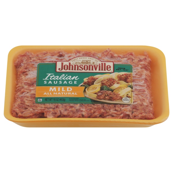 Johnsonville Natural Mild Italian Ground Sausage