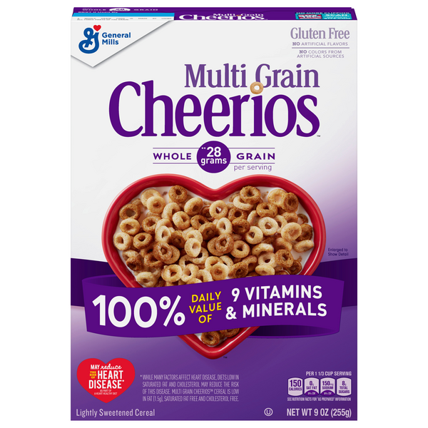 Save on General Mills Cheerios Cereal Multigrain Gluten Free Order