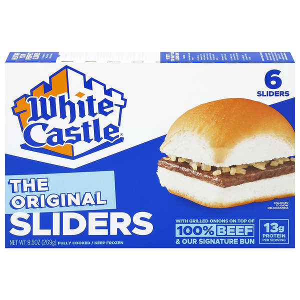White Castle The Original Sliders - 6 ct Frozen