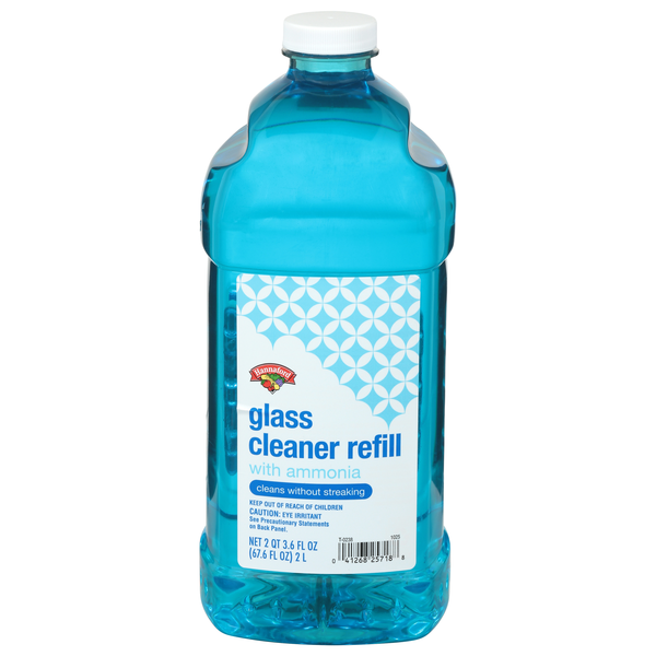 Hannaford Glass Cleaner Refill with Ammonia