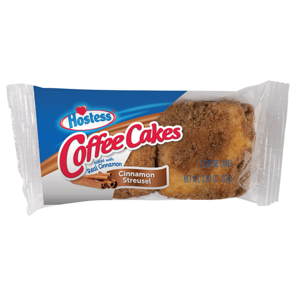 Hostess Cinnamon Streusel Coffee Cakes - 2 ct