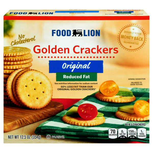 Save on Food Lion Golden Crackers Reduced Fat Order Online Delivery Food Lion
