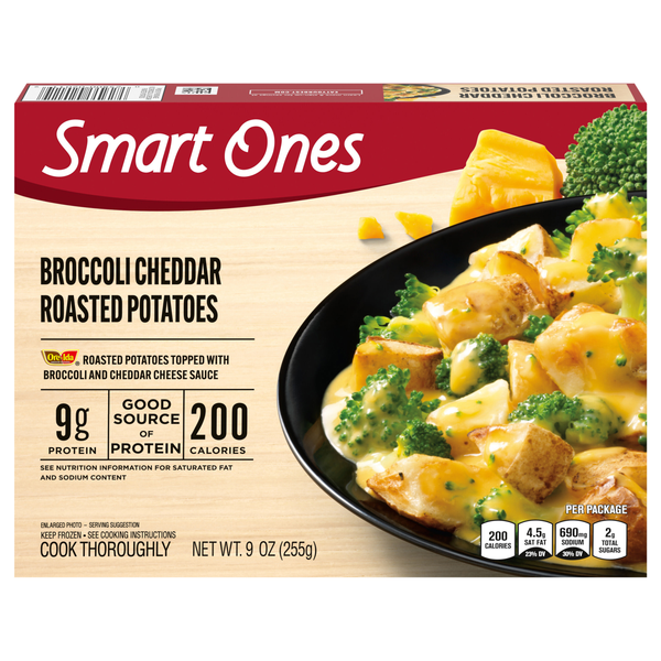 Smart Ones Broccoli & Cheddar Roasted Potatoes 9g Protein Frozen Meal