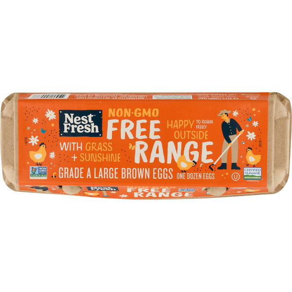 NestFresh Free Range Large Brown Eggs
