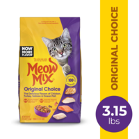 Meow Mix Original Choice Chicken Turkey Salmon & Fish Dry Cat Food