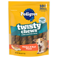 PEDIGREE Twisty Chews Chicken & Beef Flavor Treats for Small Dogs
