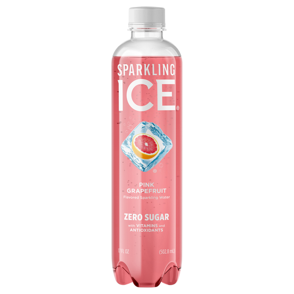 Sparkling Ice Zero Sugar Pink Grapefruit Sparkling Water