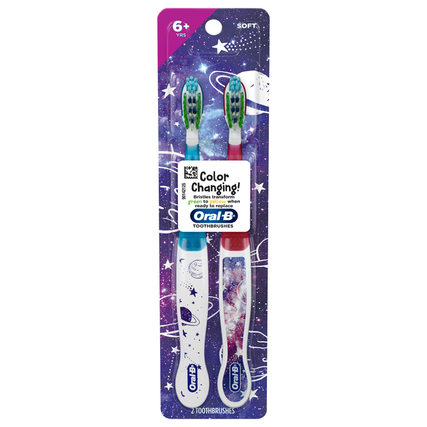 Oral-B Kid's Color Changing Soft Toothbrushes