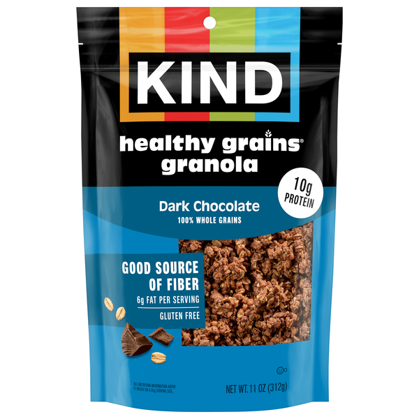 KIND Healthy Grains Dark Chocolate Clusters Protein Granola
