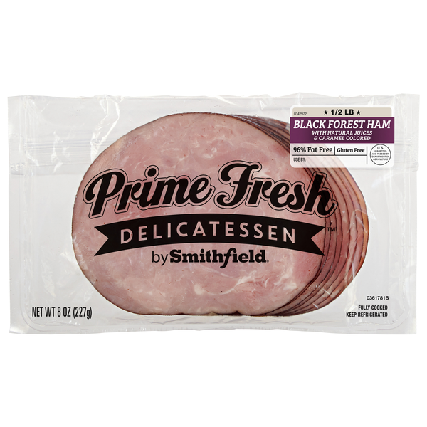 Smithfield Delicatessen Black Forest Ham 97% Fat Free Gluten Free