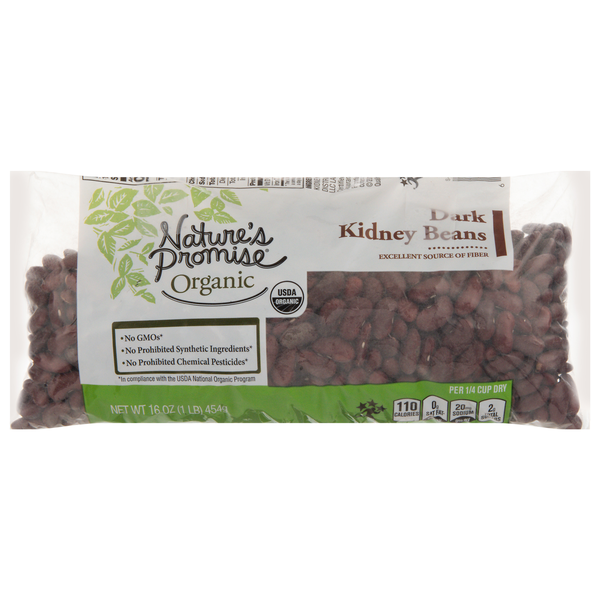 Nature's Promise Organic Dried Dark Kidney Beans