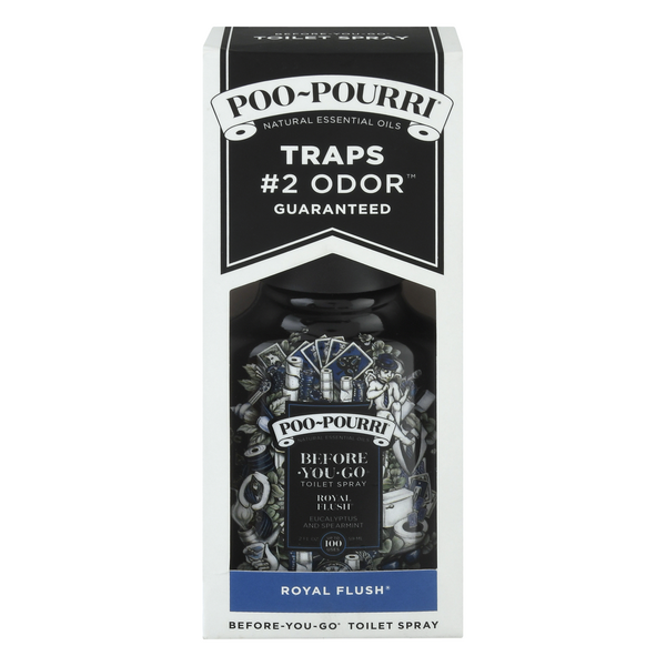 Save on PooPourri Royal Flush Before You Go Toilet Spray Order Online