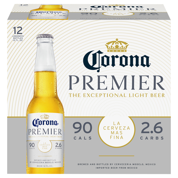 Corona Premier Light Beer - 12 pk