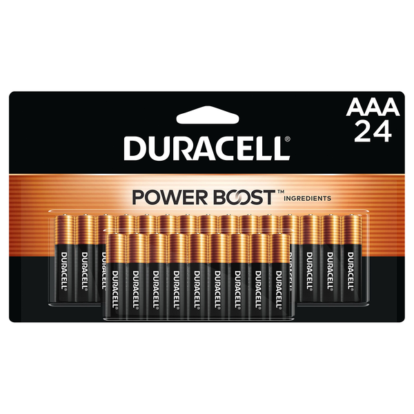 Duracell Power Boost Coppertop Batteries AAA