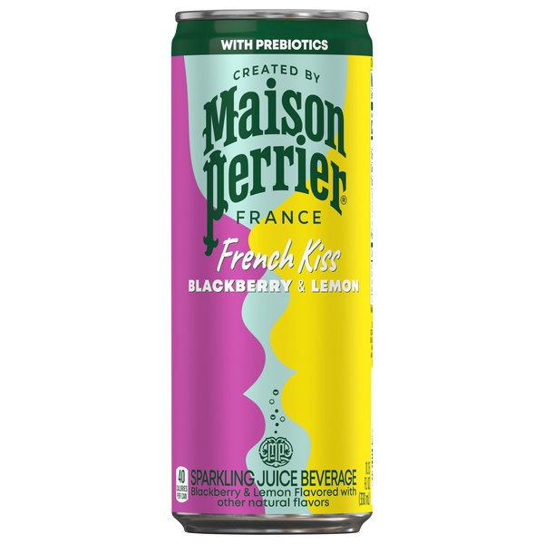 Maison Perrier French Kiss Blackberry & Lemon Sparkling Juice Beverage