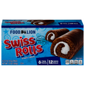 Food Lion Swiss Rolls Snack Cakes 2 ea - 6 ct