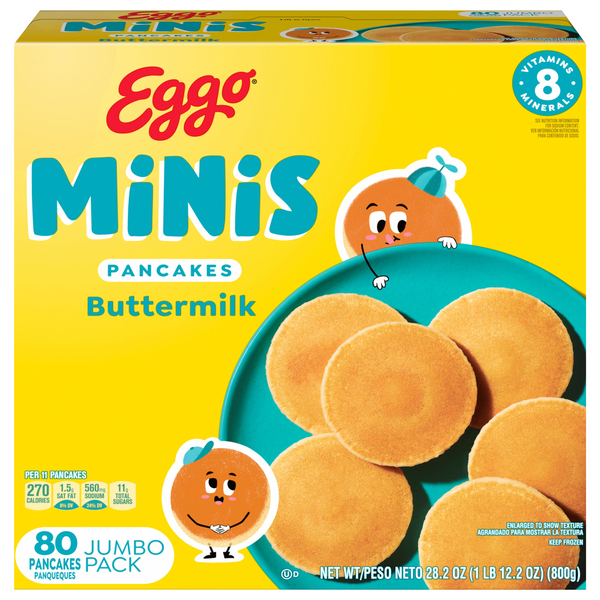Eggo Minis Pancakes - 80 ct Frozen