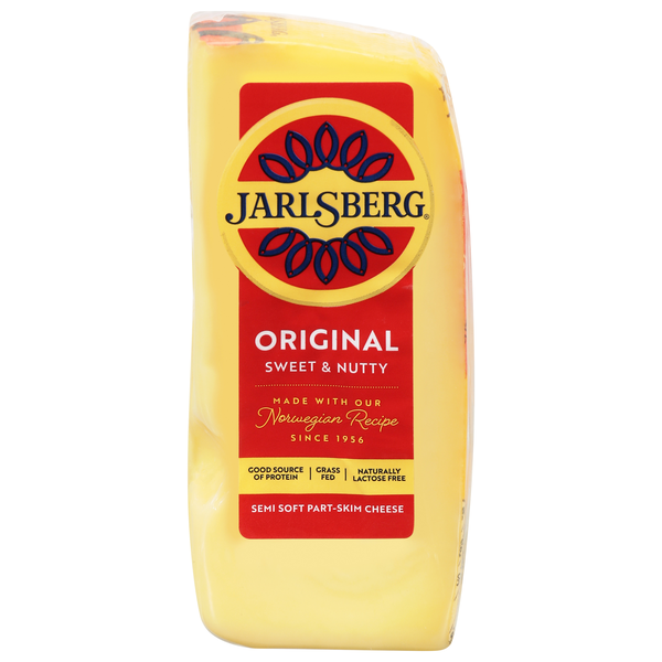 Jarlsberg Semi-Soft Part Skim Cheese Block