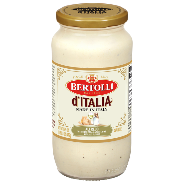 Bertolli d'Italia Alfredo Pasta Sauce with White Wine