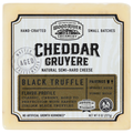 Wood River Creamery Black Truffle Cheddar Gruyere Cheese Block