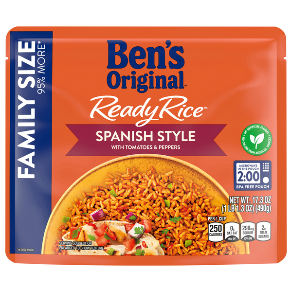 Ben's Original Ready Rice Spanish Style Microwave Family Size