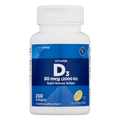 CareOne Gluten Free 50mcg 2000IU Vitamin D3 Rapid Release Softgels