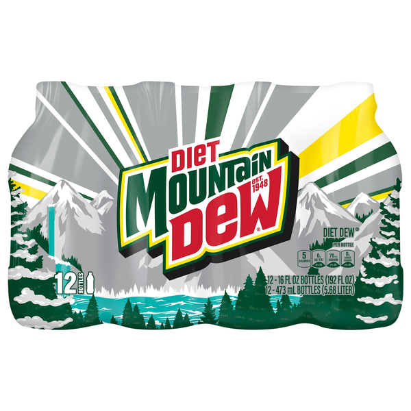 Diet Mtn Dew Original Soda - 12 pk