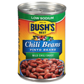 Bush's Best Low Sodium Pinto Chili Beans in Mild Sauce