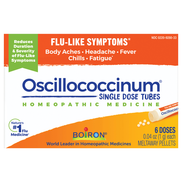 Boiron Oscillococcinum Homeopathic Flu Relief Quick Dissolve Pellets