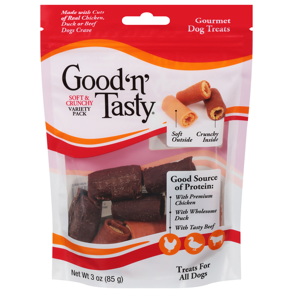 Good 'n' Tasty Soft & Crunchy Variety Pack Dog Treats