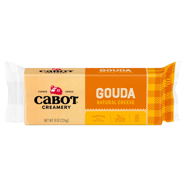 Cabot Creamery Natural Gouda Cheese Block