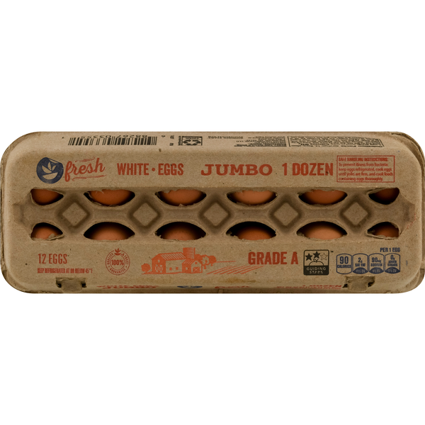 Stop & Shop Jumbo White Eggs