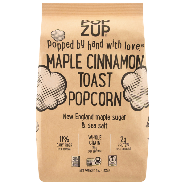 Pop Zup Maple Cinnamon Toast Popcorn