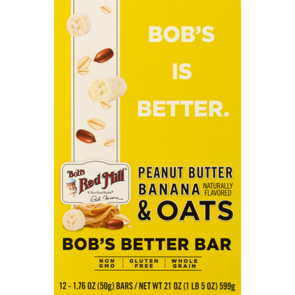 bob's red mill bob's bar peanut butter oats stores