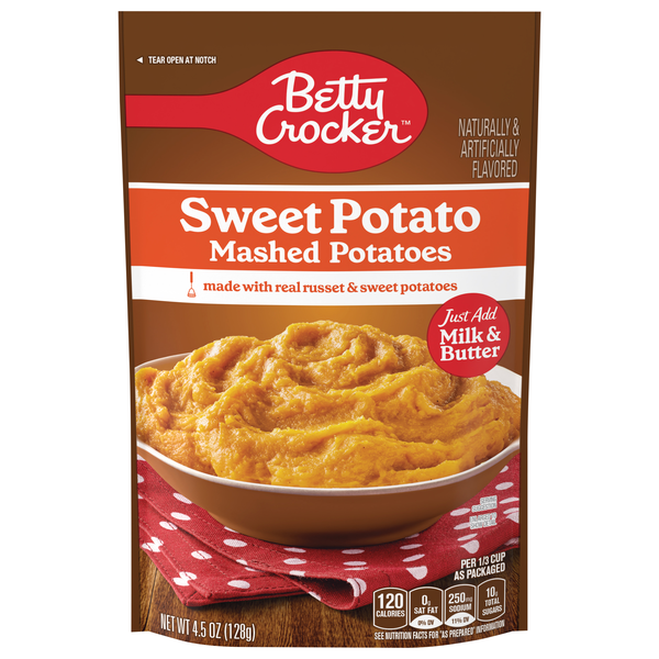 Betty Crocker Mashed Sweet Potatoes