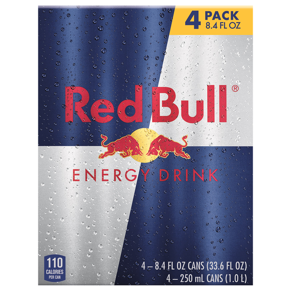 Red Bull Energy Drink - 4 pk