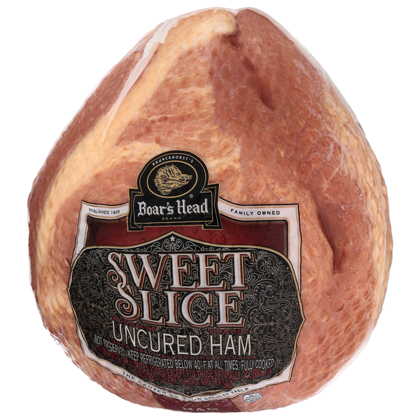 Boar's Head Boneless Smoked Sweet Slice Ham Whole Fresh