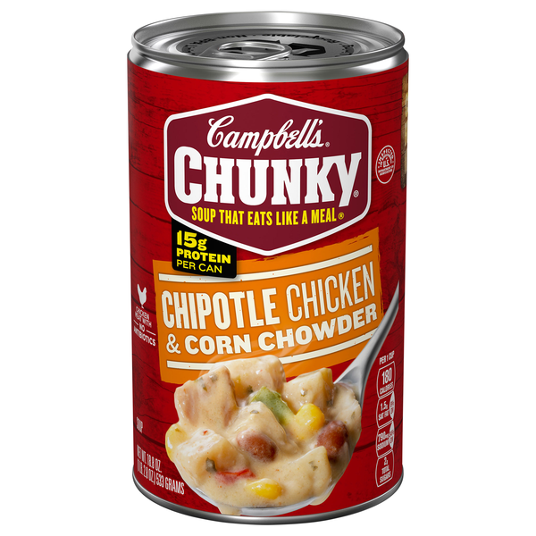 Campbell's Chunky Chipotle Chicken & Corn Chowder Soup