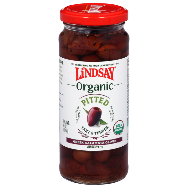 Lindsay Organic Greek Pitted Kalamata Olives