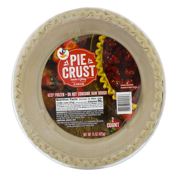 Save On GIANT Pie Crust Tender Flaky 9 Inch 2 Ct Frozen Order 