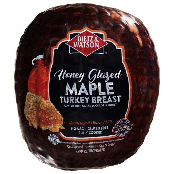 Dietz & Watson Deli Honey Glazed Maple Turkey Breast (Regular Sliced)