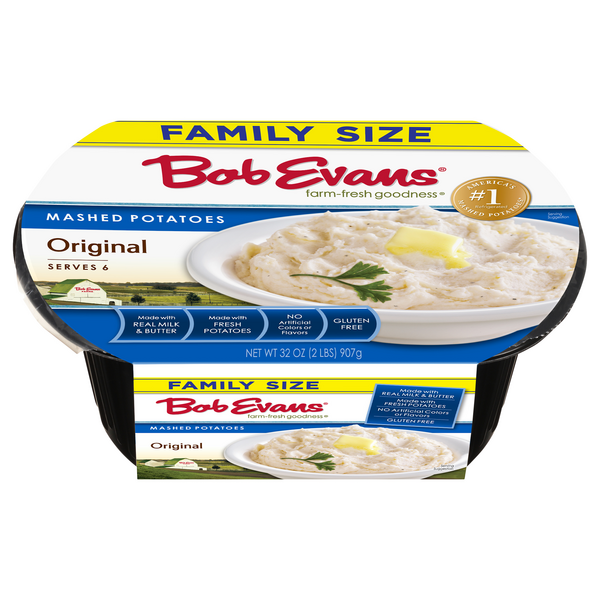 Bob evans mashed potatoes serving size at edward diaz blog