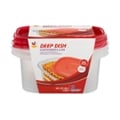 Our Brand Deep Dish Containers & Lids 8 Cup