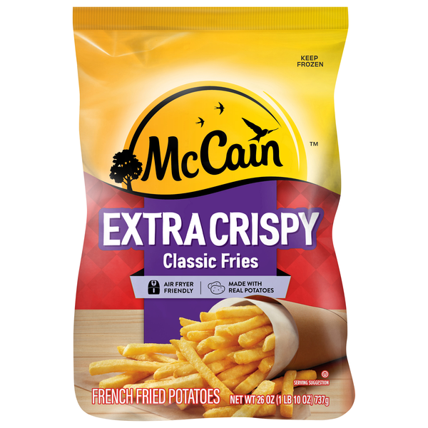 McCain Extra Crispy Straight Cut Classic Fries Frozen