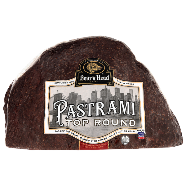 Boar's Head Deli Pastrami Top Round (Regular Sliced)