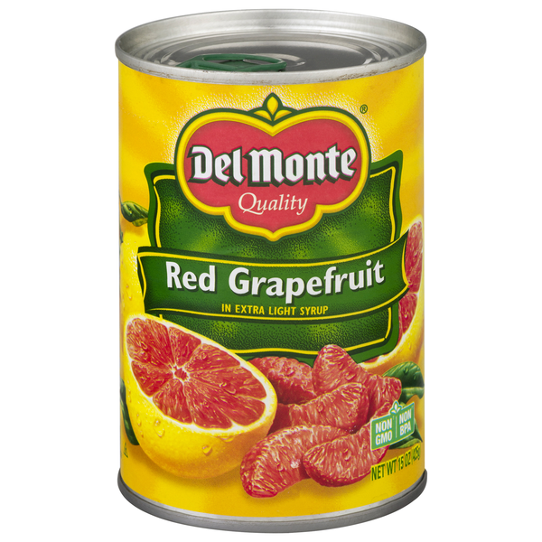 Del Monte Red Grapefruit Segments in Extra Light Syrup