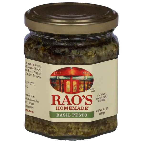 Rao's Homemade Basil Pesto Pasta Sauce