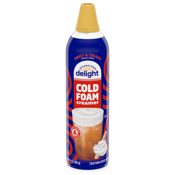 International Delight Sweet & Creamy Flavored Cold Foam Coffee Creamer
